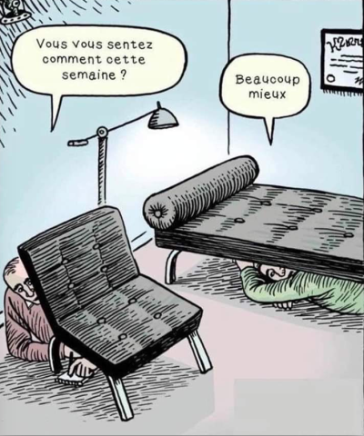 sous le divan