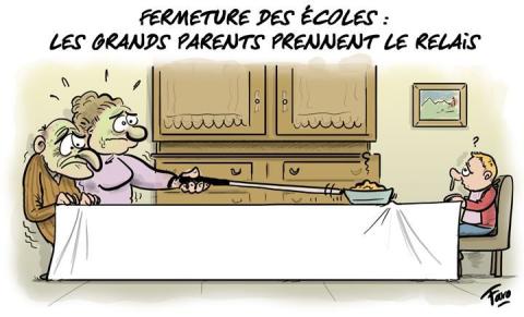 fermeture des écoles