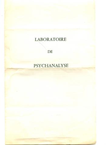 le laboratoire