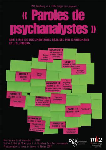 paroles de psychanalyste