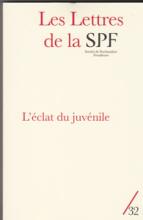 Les lettres de la Société de Psychanalyse Freudienne (12/2014 : L'éclat du juvénil)
