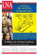 Le Nouvel Ane (9/2008 : Qui veut la peau de Sigmund Freud ?)