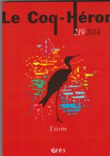 Le Coq-Héron (1/2015 : S'écrire)