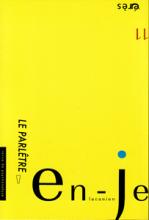 en-je (1/2009 : Le parlêtre)