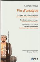 Fin d'analyse. l'analyse finie et l'analyse infinie, constructions dans l'analyse, la division du ich dans le processus de défense