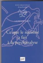 Ce que le nazisme a fait à la psychanalyse