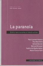 La paranoïa. Entre narcissisme et destruction