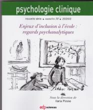 Enjeux d'inclusion à l'école : regards psychanalytiques