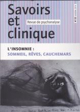L'insomnie : sommeil, rêves, cauchemars