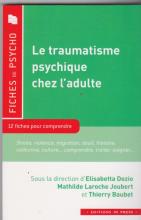 Le traumatisme psychique chez l'adulte