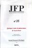 Journal Français de Psychiatrie (9/2011 : Quelques traits fondamentaux de la psychose)