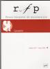 Revue Française de Psychanalyse (9/2014 : Caractère)