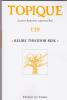 Relire Théodore Reik